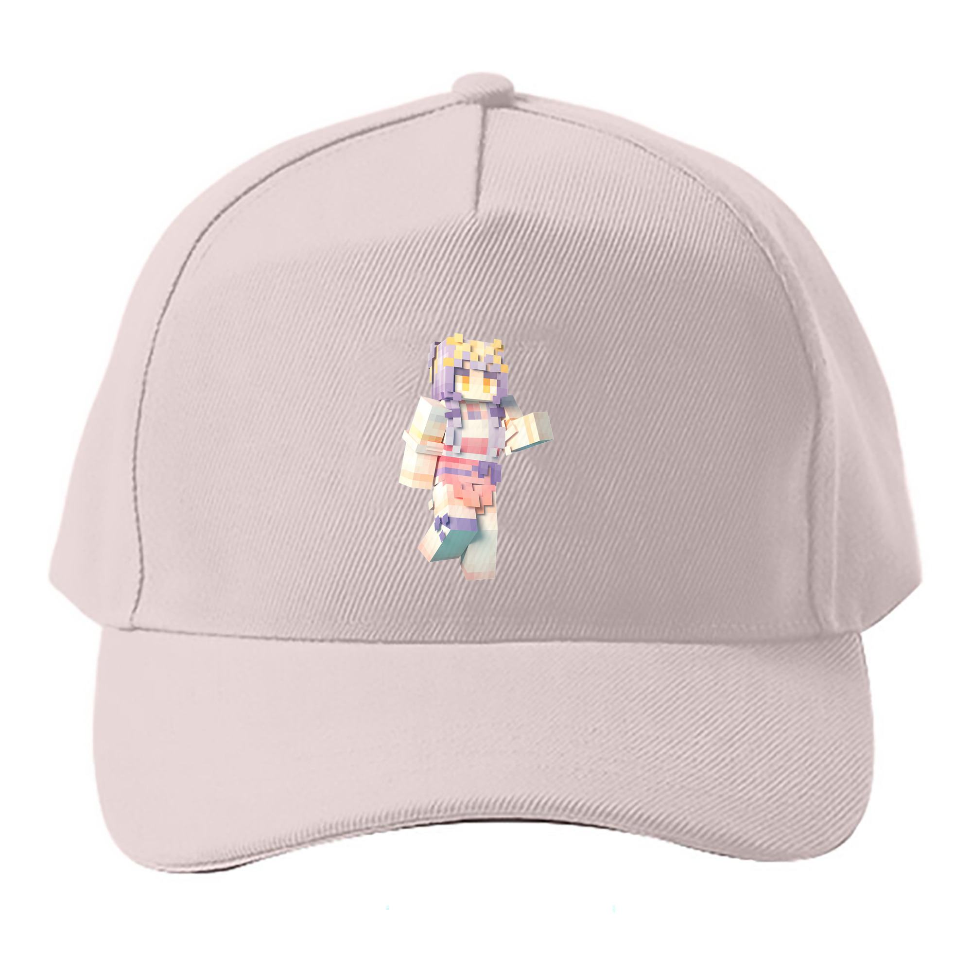 （画像用） マインクラフト ブロックの世界 Minecraft MC Block world ベースボールキャップ 綿100％ 男女兼用 帽子 スポーツ